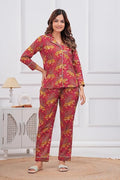 Leopard Printed Night Suit Set
