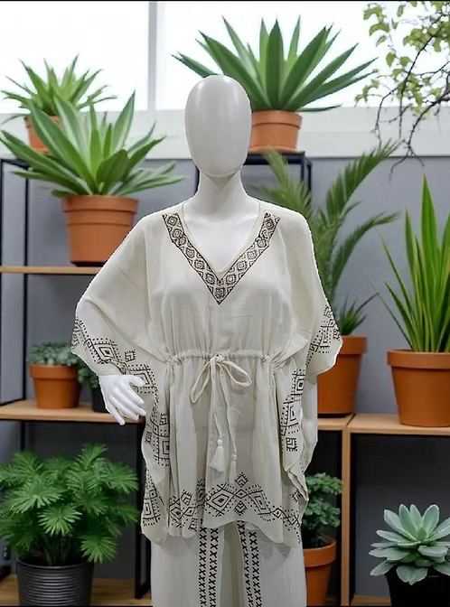 Chinese Style Linen Cotton Short Kimono