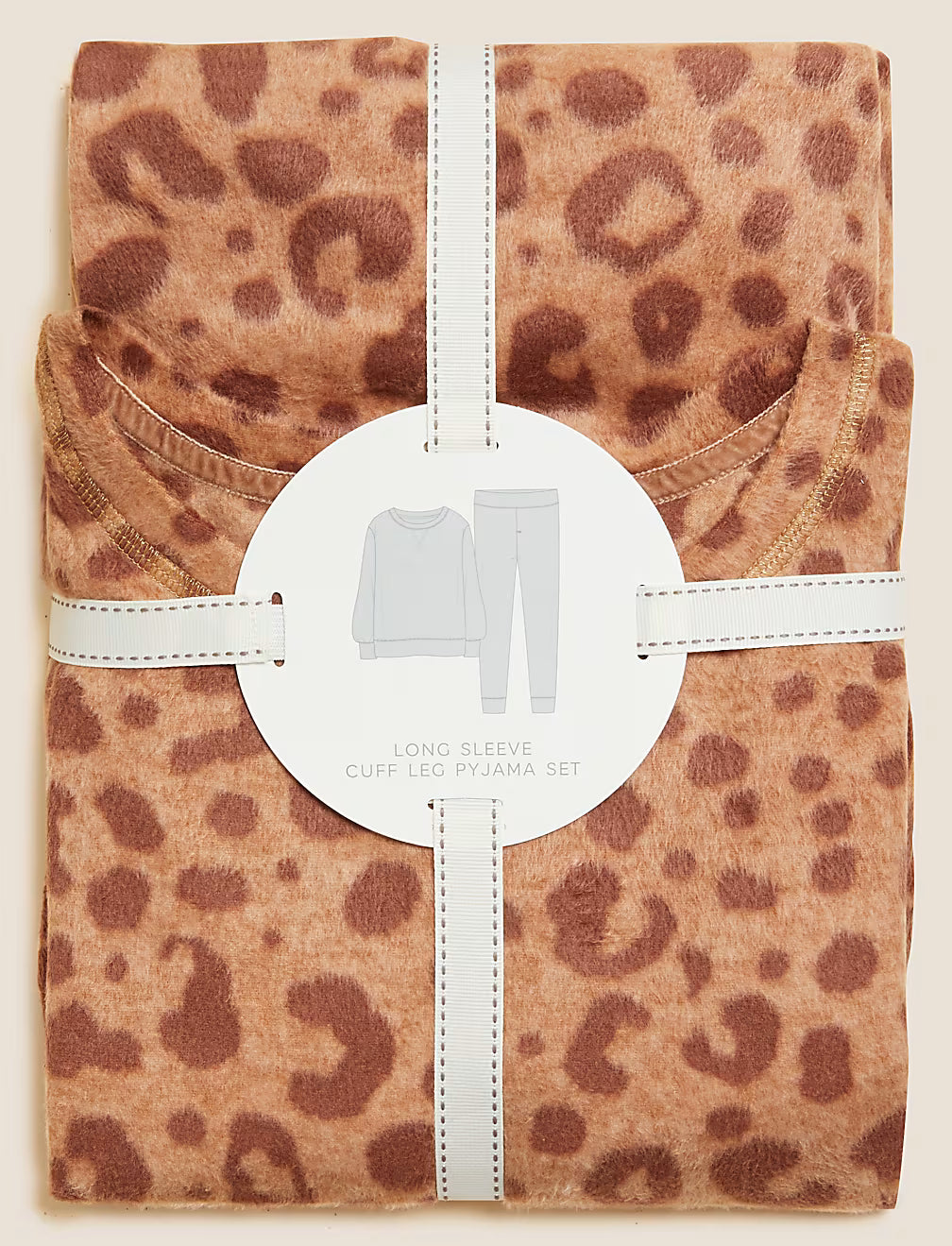 Animal Print Pajama Set