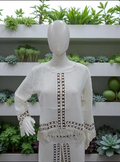Fringes For Summer Season Embroidery Bohemian Style T-Shirt